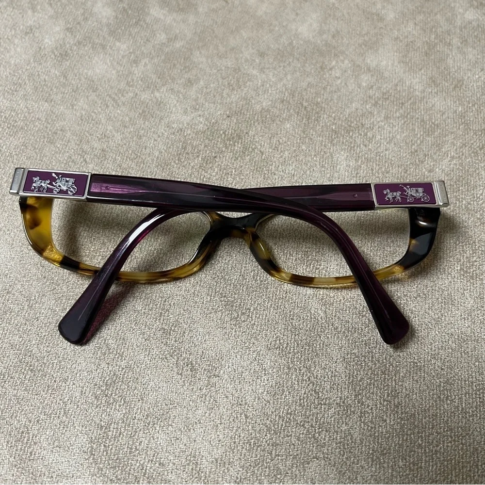 Coach 5273 (Spotty Tort/Purple) Eyeglasses